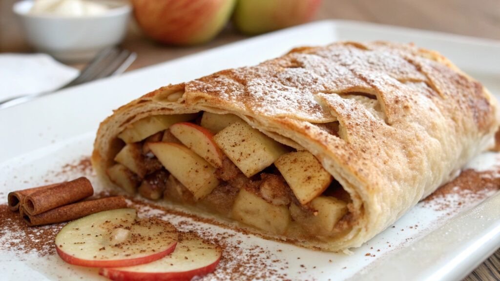 Strudel De Manzana Y Canela Zommed