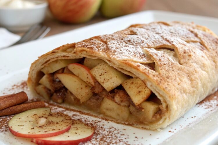 Strudel De Manzana Y Canela Zommed