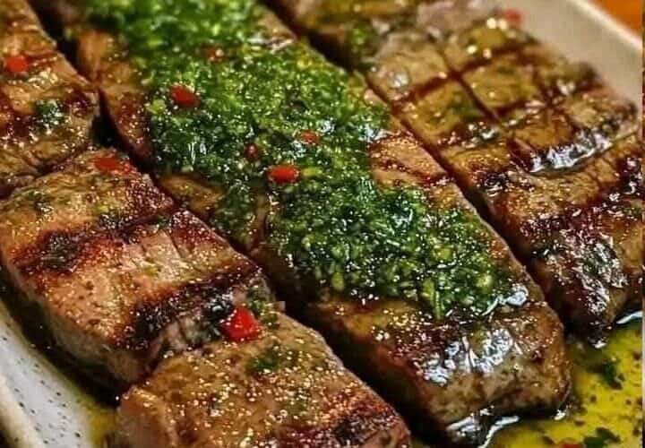 Barbacoa con Chimichurri