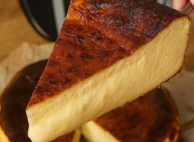 Tarta de queso estilo san sebastian 683x1024